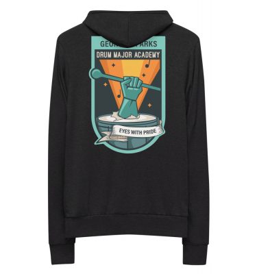 Major Pride Front/Back Unisex zip hoodie